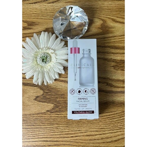 SpaScriptions Clinicals Firming Facial Serum Peptides Collagen Smooth Skin - Picture 4 of 4